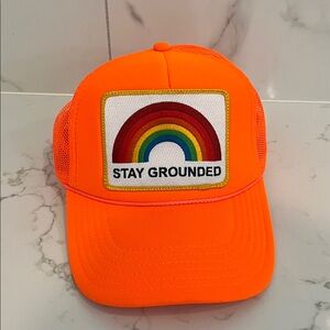 NWT Aviator Nation Stay Grounded Trucker Hat